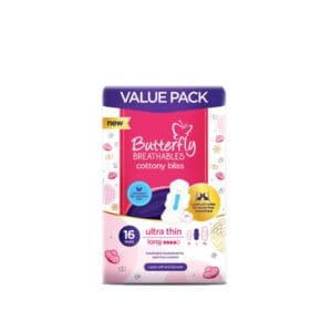 BUTTERFLY-ULTRA-THIN-LONG-16-PADS-DAILY-FILLS